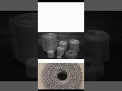 OD25mm Compressed Knitted Wire Mesh Filter gasvloeistof 0,55mm 100 mesh/inch