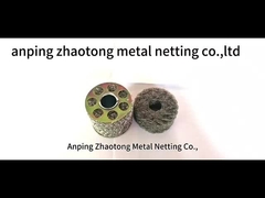 Afbraakgepolijste gebreide gaasdraad voor olie-gasseparatie