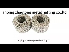 99% Filter Samengedrukt Gebreide Draad Mesh Grootte Op maat gemaakte Monster Beschikbaar OEM Accepteren