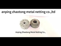 SS gebreide gaasstof 4*5 mm gaasgat AISI 301 voor demister