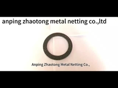 Rondheid Gebreide mesh Demister Pad 0,23 mm Corrosiebestendigheid