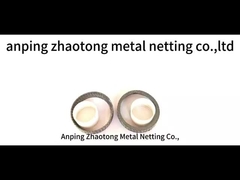 India Made Geklemde gebreide mesh met hoge corrosiebestendigheid sus 316 materiaal