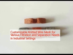 Aanpasbaar gebreide draadnet voor verschillende filtratie- en scheidingseisen in industriële omgevingen