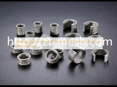 Beschermingsinrichting van gecomprimeerd gebreide draadnet voor andere speciale vormen