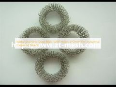 Metalen roestvrijstalen kogels met gaten 4 * 2 mm voor industriële reinigingsbehoeften