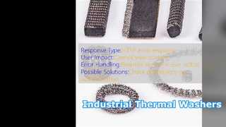 Industriële thermisch isolerende ringen