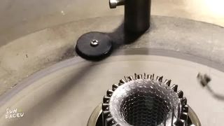 Stoere Grime Buster roestvrijstalen schuurspons