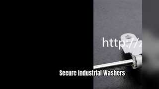 Zwaar uitgevoerde gaaswasmachine, industriële montage