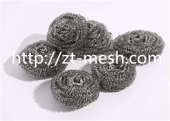 3*5cm Heavy-Duty 410/430 Stainless Steel Cleaning Ball and Wire Brush for Kitchen Scrubber