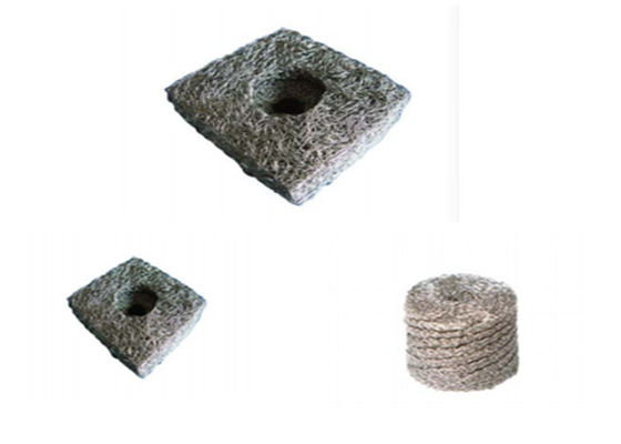 Vrachtwagen die de Gebreide Wasmachine van de de Geluiddemperbevochtiging van Mesh Filter SS304 1L 40mm 50mm 60mm 80mm filtreren