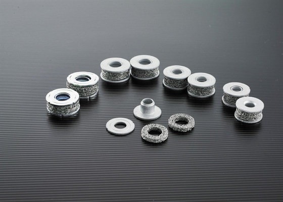 Metaal om Ring Shape Sus Knitted Wire Mesh Gasket Compressed voor Voertuigmotor