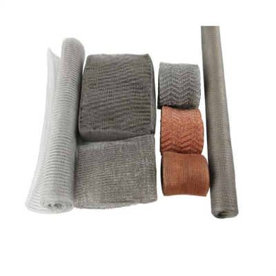 5150mm Hoge Dia 10200mm Samengeperste Gebreide Draad Mesh For Silencers Filtration