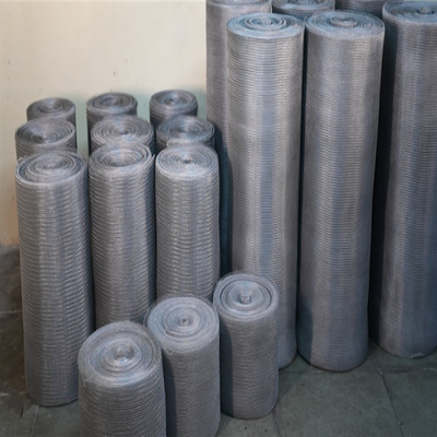 Silindervormig schokbestendig samengeperst gebreide draadnet Filter roestvrij staal 316 gat 3*3mm