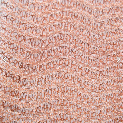 Hole 2*3mm Compressed Knitted Wire Mesh Hoogtemperatuurweerstand
