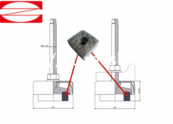 Goed filterweerstand Gecomprimeerd gebreide gaas voor vloeistoffilter 14 X 10 mm in diameter