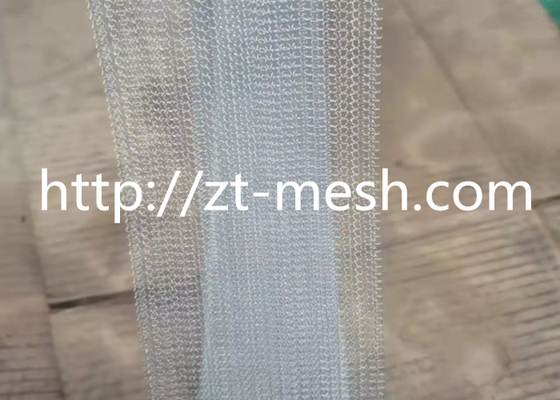 Plain Weave gebreide draadnet Corrosie en roestweerstand 3.8cm breedte voor industriële scheiding