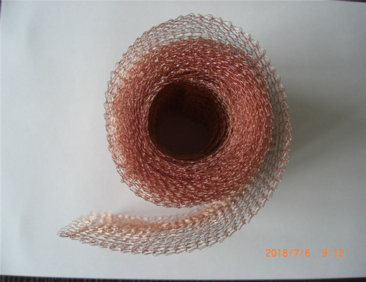 99.9% koper Gebreid Mesh Roll 10ft 20ft 6inch voor Ongediertebestrijding