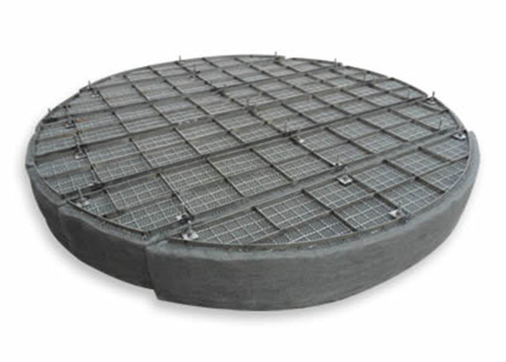 Plastiek/Roestvrij staal Mesh Pad Demister Dia 100mm voor Stoomtoren