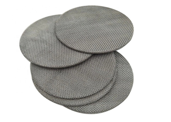 Van de het Roestvrije staalfilter van de Multlaag 316L de Draadnetwerk φ8*8mm voor Filter