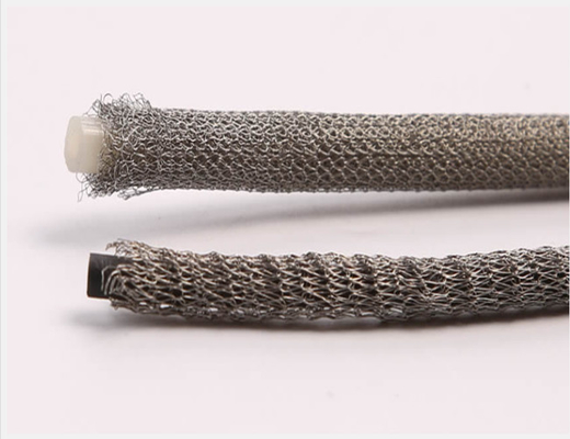 De cilinder breide Geweven Draad Mesh Washers Compressed 30m voor EMI Shielding