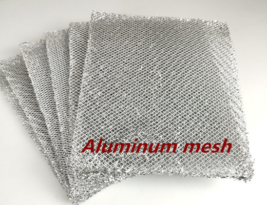 Multilayer van de het Netwerkoem Samengeperste Honingraat van de Aluminiumfilter van de de Luchtopening Zilveren Kleur