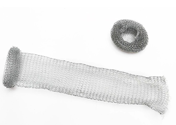 Roestvrij staal Gebreide die Draad Mesh Tape Roll 30mm Breedte 0.28mm voor Ongediertebestrijding wordt aangepast