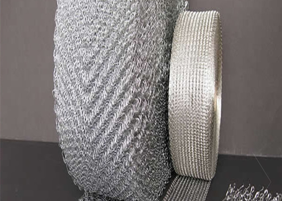 Roestvrij staal Gebreide Draad Mesh Tape 0.20mm 95%-Filter voor Katalysatornetwerk