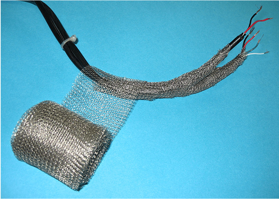 50mm WrapShield Gebreide Draad Mesh Gasket For Shielding EMI Cables