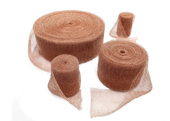 ODM Rood Netwerk van de Koperdraad 100mm Breedte 0.10mm Diameter voor Kabel
