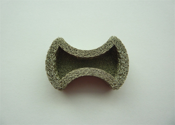 Gebreide Draad Mesh Washer Stainless Steel Wire 0.12mm 35mm Elastische Kern Beklede ISO9001