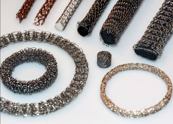 O Ring Wire Mesh Filter Element de Wasmachine van het Metaalschild voor Elektronische industrie