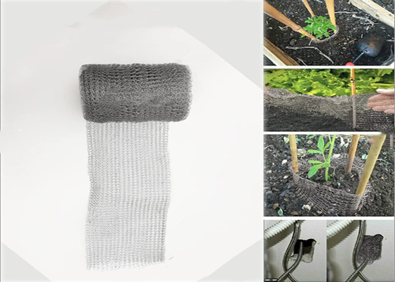 Industrieel gebreide draadnetfilter met 2*2 mm rond gat en monster