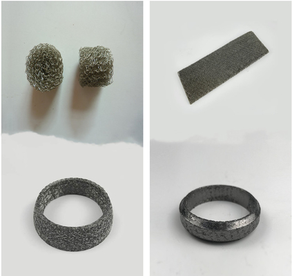 Gepolijste draadgasharens Gasketsiegel Gebreide hoge prestaties