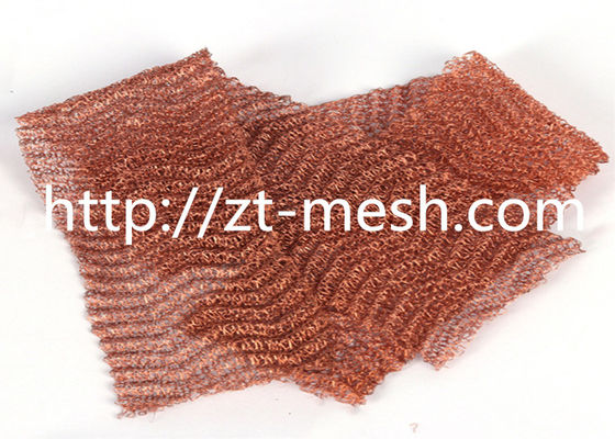Oliebestendige roestvrijstalen gebreide Wiremesh-pakkingen Od1-200mm voor industriële filter