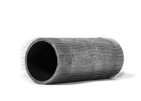 Pp/SS316 Gebreid Mesh Fabric 0.5mm dia 1000mm vorm van de Breedte Golvende Korrel