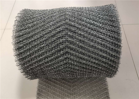 Pp/SS316 Gebreid Mesh Fabric 0.5mm dia 1000mm vorm van de Breedte Golvende Korrel