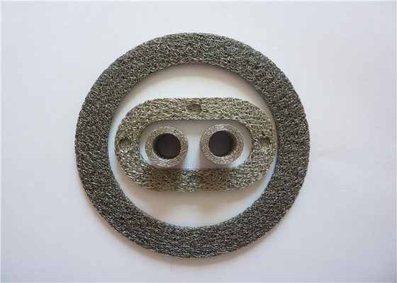 Om 0.018mm Roestvrij staal Gebreide Draad Mesh Support Vibration Or Shock