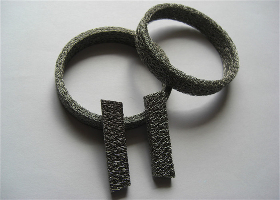 Samengeperste Gebreide Draad Mesh Washer Dia 14mm 0.3mm SS Wasmachine van de Vervangingsdruk