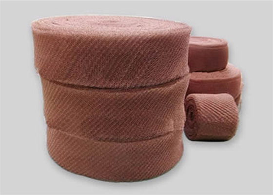 ODM Gebreide Koperdraad Mesh Roll 50mm het Gat van Breedteirregula