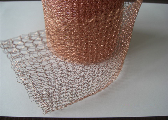 Schildomslag Gebreide Draad Mesh Width 28mm 30m Lengtealkali/Hittebestendigheid