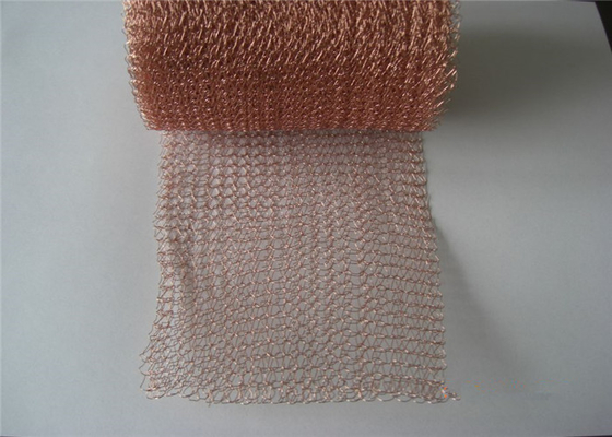 Hoge Precisie Gebreide Draad Mesh Tape 25mm Roestvrij staal om Gat