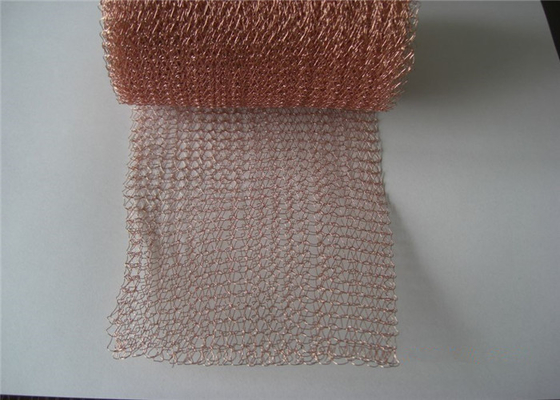 99.9% koper Gebreid Mesh Roll 10ft 20ft 6inch voor Ongediertebestrijding