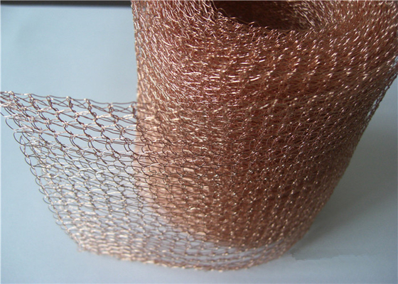 99.9% koper Gebreid Mesh Roll 10ft 20ft 6inch voor Ongediertebestrijding