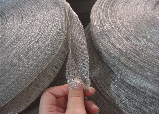 OEM Enig Draad Gebreid Mesh Fabric Stainless Steel 0.23mm 25mm Breedte voor Filtratie