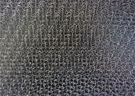 SS Gebreid Mesh Fabric 4*5mm Mesh Hole Gas Liquid AISI 301 voor Ruitverwarmer