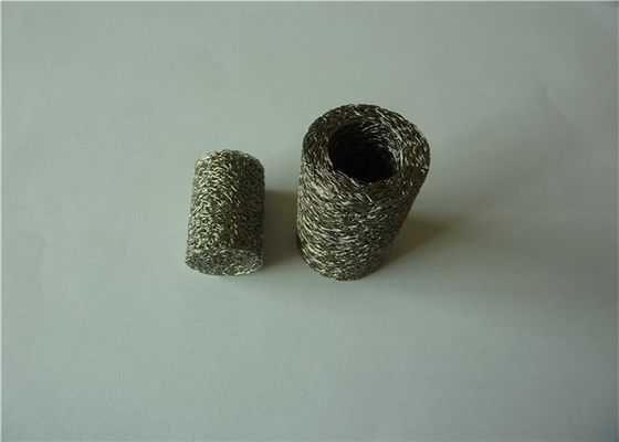 OD25mm perste Gebreid gas vloeibare 0.55mm 100mesh/inch van Draadmesh filter samen