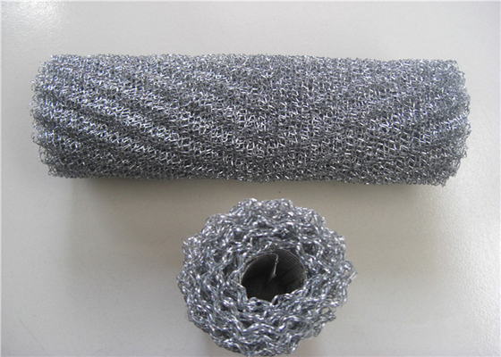 Gegalvaniseerde het Gas Vloeibare Filter van Draadmesh pad demister cylindrical φ200mm