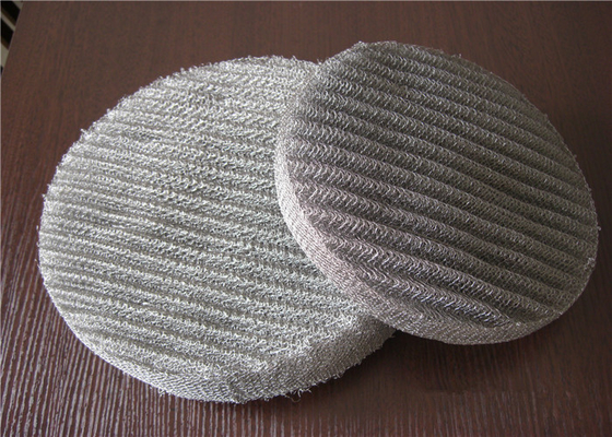 Gebreide Fijne Monel-Draad Mesh Pad Demister For Sulfuric