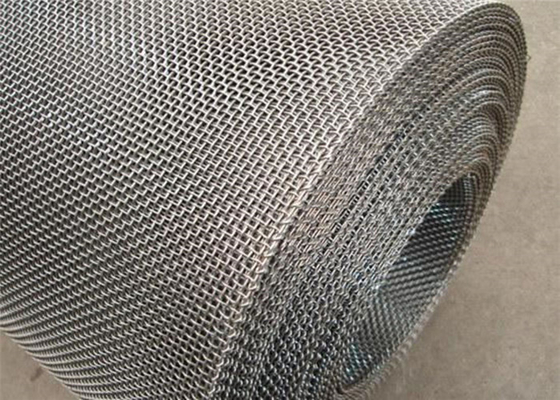 Geplooide 304 Roestvrij staaldraad Mesh Screen 0.02mm het 0.6mm Geweven Metaalscherm