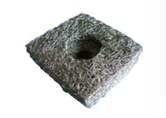 Vrachtwagen die de Gebreide Wasmachine van de de Geluiddemperbevochtiging van Mesh Filter SS304 1L 40mm 50mm 60mm 80mm filtreren